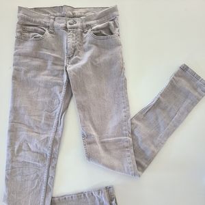 Cheap Monday Gray Low Rise Skinny Jean